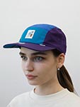 Бейсболка DJINNS арт. 5P CV Flo 2022 (синий / фиолетовый)